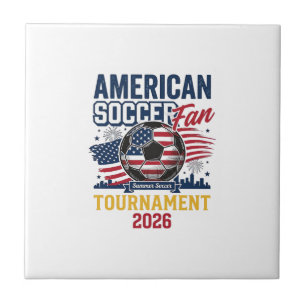 American Soccer Fan Tournament 2026 Vintage Shirt Tile