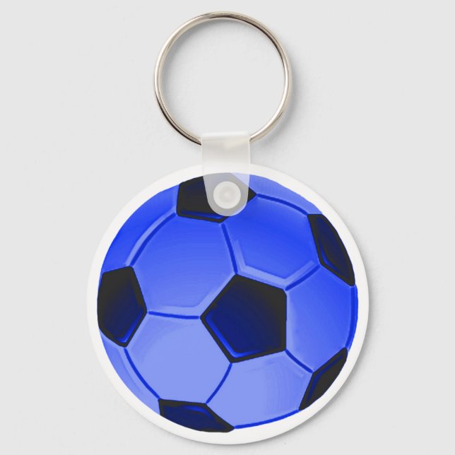 American Soccer or Association Football Key Ring (Front)