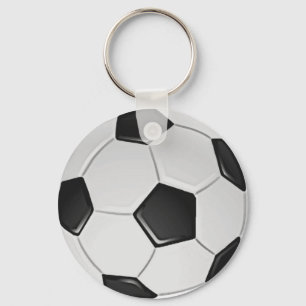American Soccer or Association Football Key Ring