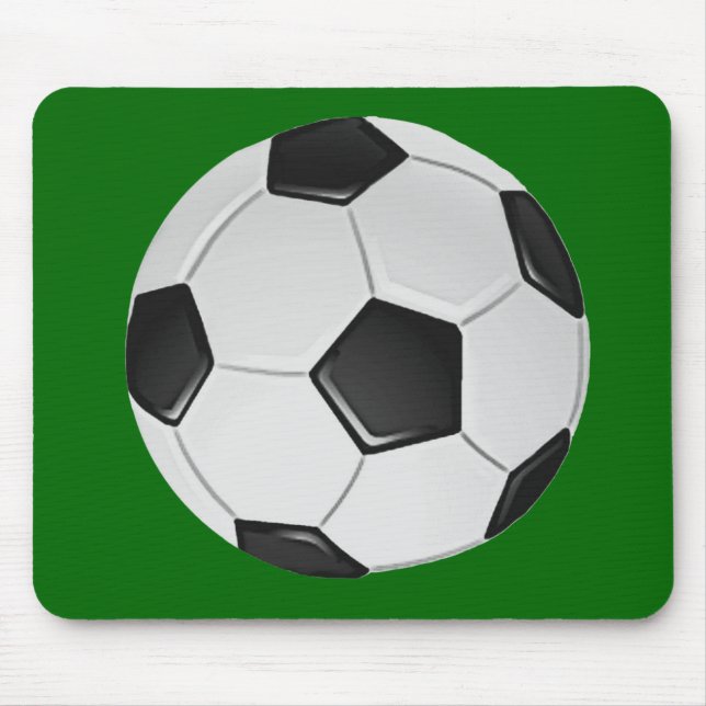 American Soccer or Association Football Mouse Mat (Front)