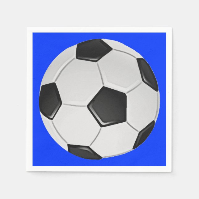 American Soccer or Association Football Napkin (Front)