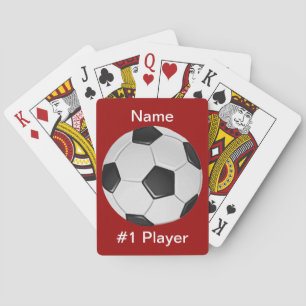 American Soccer or Association Football Playing Cards