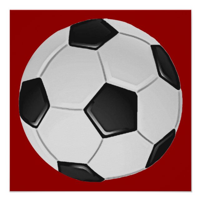 American Soccer or Association Football Poster (Front)