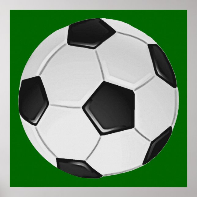 American Soccer or Association Football Poster (Front)