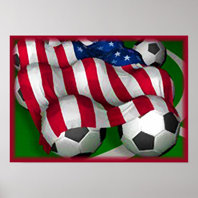American Soccer Poster (Front)