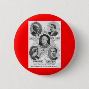 American Social-democratic-party-1900 6 Cm Round Badge