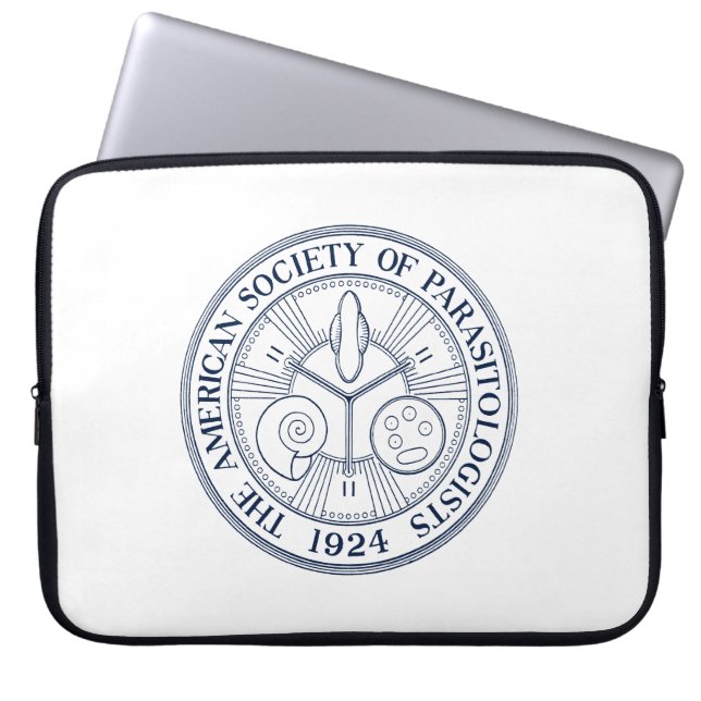 American Society of Parasitologists Laptop Sleeve (Front)