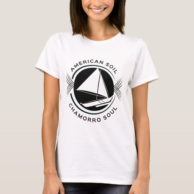 American Soil, Chamorro Soul Official Merchandise T-Shirt (Front)