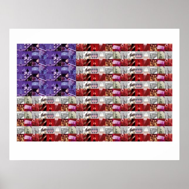 American Soldiers Flag Poster (Front)