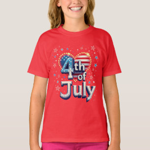American Soul: Classic 4th of July Vibes T-Shirt