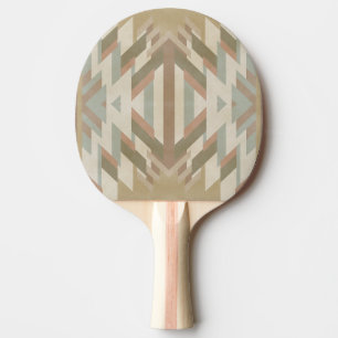 American Southwest Desert Colors Inspired Artwork Ping Pong Paddle