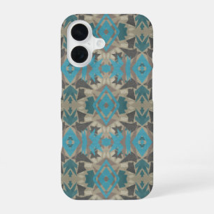 American Southwestern Patterned Art And Colours iPhone 16 Case