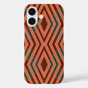 American Southwestern Tribal Pattern Art And Color iPhone 16 Case