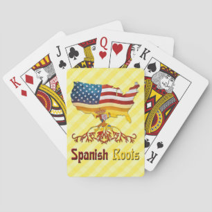 American Spanish Roots   Playing Cards