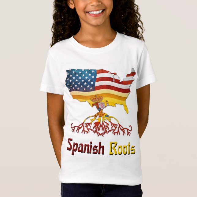 American Spanish Roots T-Shirt (Front)