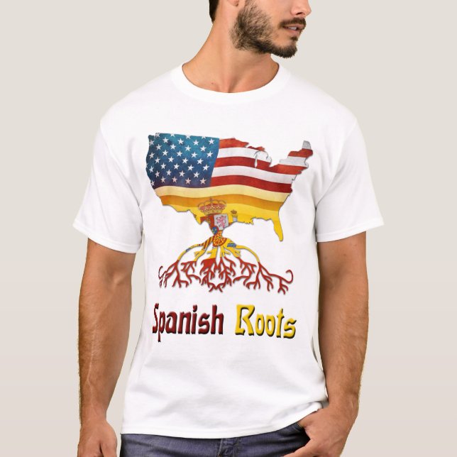 American Spanish Roots T-Shirt (Front)