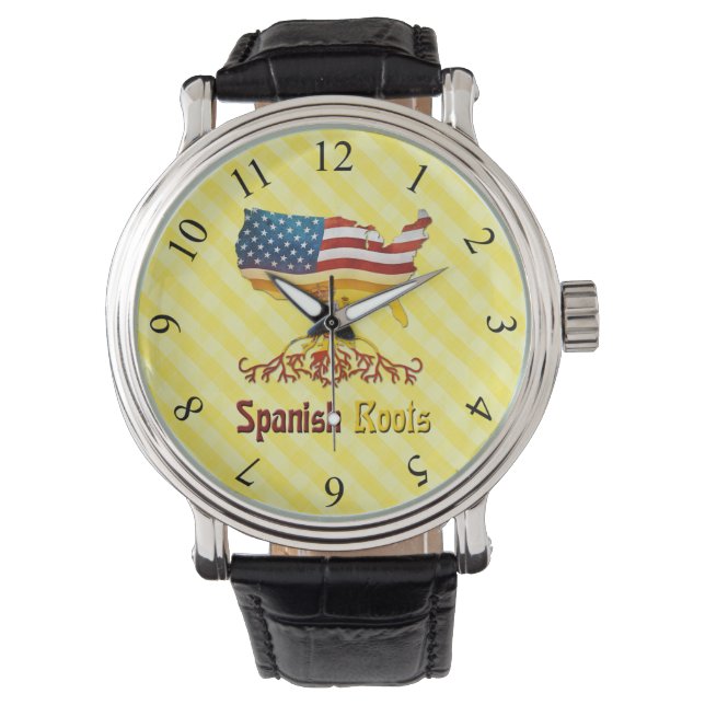 American Spanish Roots Watch (Front)