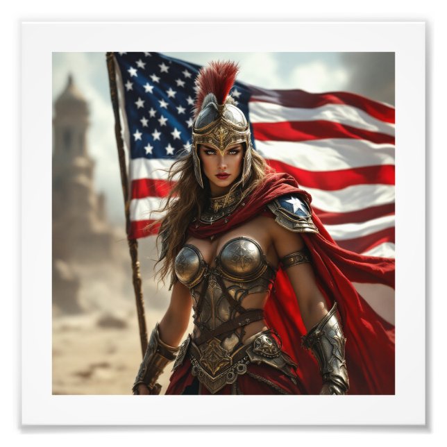 American Spartan  Photo Print (Front)