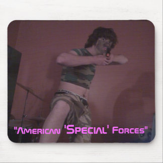 "American, 'Special', Forces" - Customised Mouse Mat