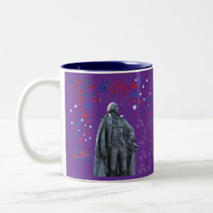 American Spirit Shine purple Two-Tone Coffee Mug
