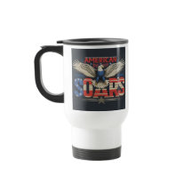 "American Spirit Soars" Travel Coffee Mug.