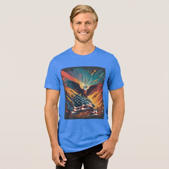 American Spirit Tri-Blend Shirt (Front Full)