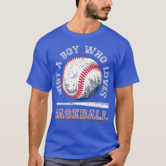 American Sport Fan Baseball Lover Boys Batter Base T-Shirt