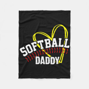 American Sport -softll Player - Softll Daddy Softl Fleece Blanket