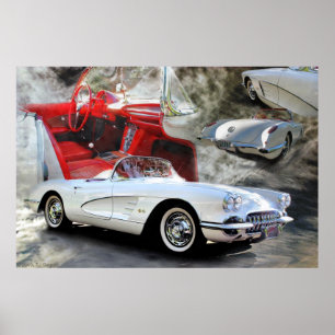 American Sports Car Poster