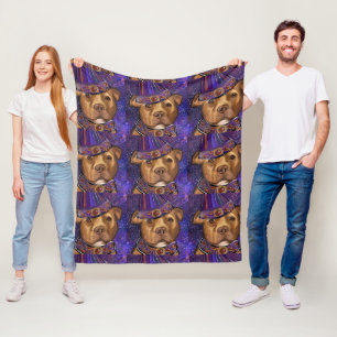 AMERICAN STAFFORDSHIRE FLEECE BLANKET