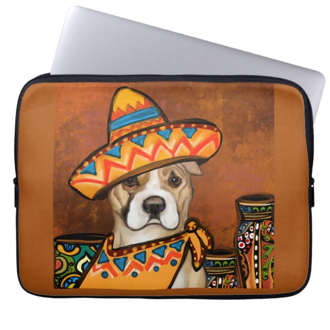 AMERICAN STAFFORDSHIRE    LAPTOP SLEEVE (Front)