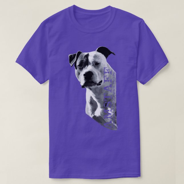 American Staffordshire Terrier Amstaff (24) T-Shirt (Design Front)