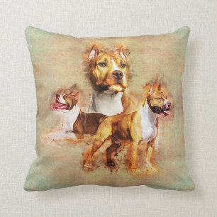American Staffordshire Terrier - Amstaff Cushion