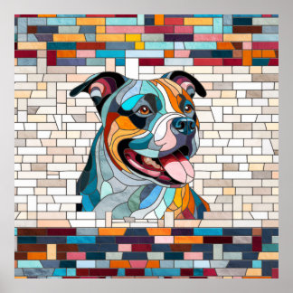 American Staffordshire Terrier - Amstaff Poster