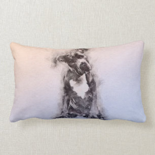American Staffordshire Terrier - Amstaff Puppy Lumbar Cushion