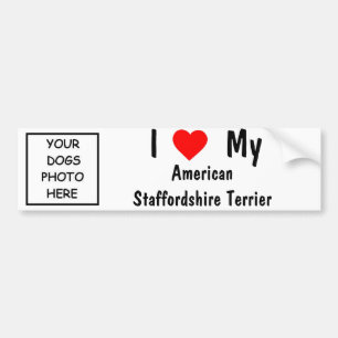 American Staffordshire Terrier Bumper Sticker