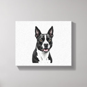 American Staffordshire Terrier Canvas Print