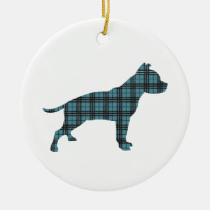 American Staffordshire Terrier Christmas Ornament