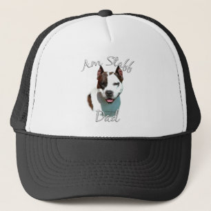 American Staffordshire Terrier Dad 2 Trucker Hat