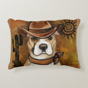 AMERICAN STAFFORDSHIRE TERRIER        DECORATIVE CUSHION
