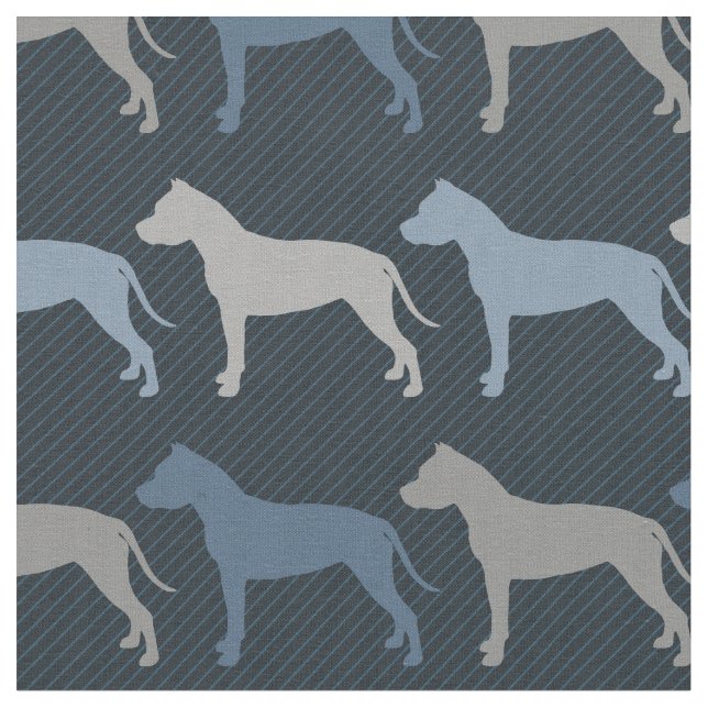 American Staffordshire Terrier Fabric (Close Up)