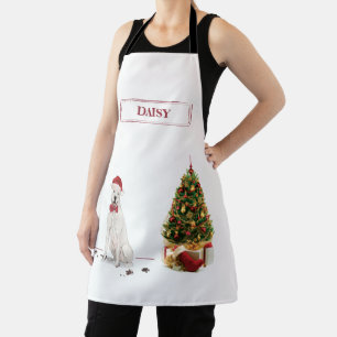 American Staffordshire Terrier Funny Christmas Dog Apron