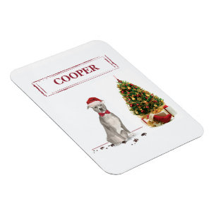 American Staffordshire Terrier Funny Christmas Dog Magnet