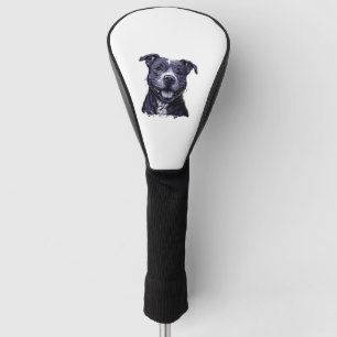 American Staffordshire Terrier    Golf Head Cover