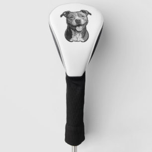 American Staffordshire Terrier Golf Head Cover