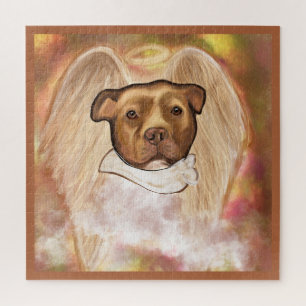 AMERICAN STAFFORDSHIRE TERRIER JIGSAW PUZZLE