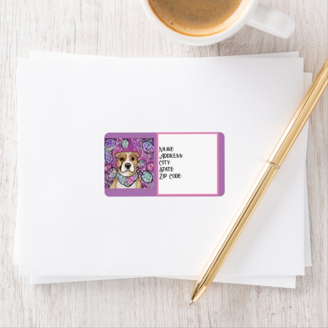 AMERICAN STAFFORDSHIRE TERRIER            LABEL (Insitu)