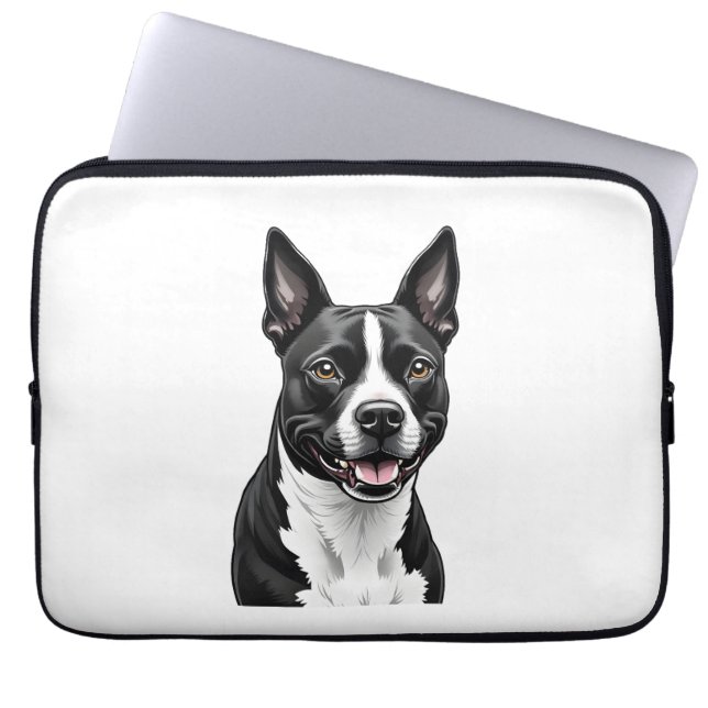 American Staffordshire Terrier Laptop Sleeve (Front)