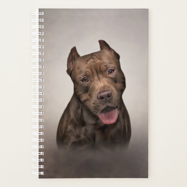 American Staffordshire Terrier Planner (Front)