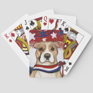 AMERICAN STAFFORDSHIRE TERRIER      PLAYING CARDS